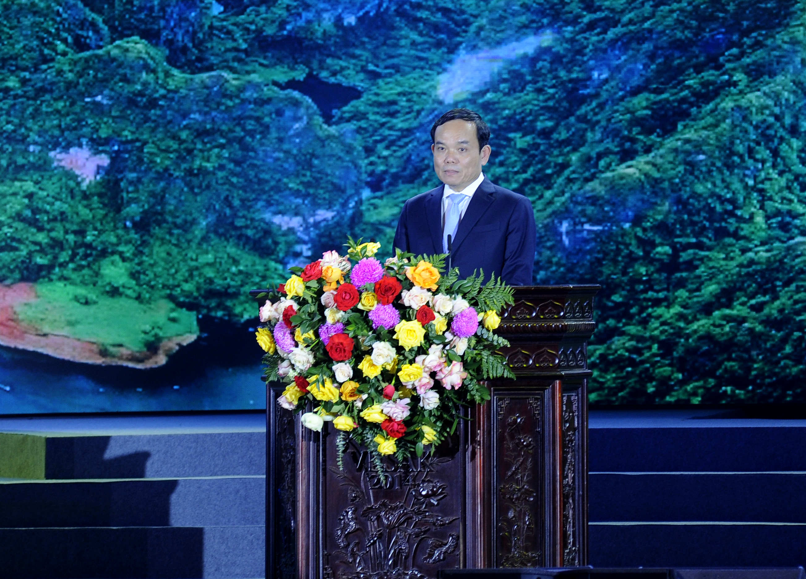 Phó Thủ tướng Trần Lưu Quang phát biểu tại lễ kỷ niệm